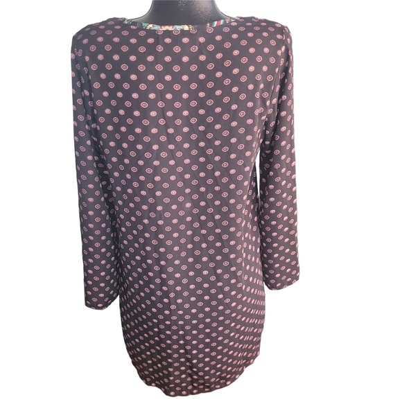 Sloane Rouge Bohemian Patterned Tunic  Mini Dress M - Picture 5 of 6